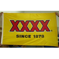 Flag Nylon Custom Screen Printed 2.5 x 4 feet 3 colors